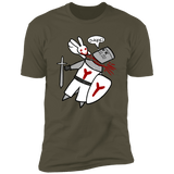 T-Shirts Military Green / S Ouchie Cute Men's Premium T-Shirt