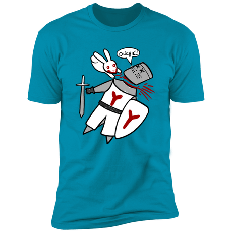 T-Shirts Turquoise / S Ouchie Cute Men's Premium T-Shirt