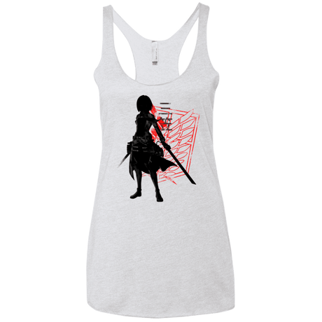T-Shirts Heather White / X-Small Our Hope Women's Triblend Racerback Tank
