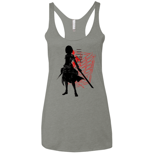 T-Shirts Venetian Grey / X-Small Our Hope Women's Triblend Racerback Tank