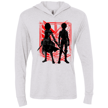 T-Shirts Heather White / X-Small Our Only Hope Triblend Long Sleeve Hoodie Tee