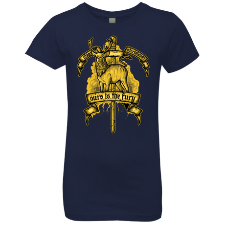 T-Shirts Midnight Navy / YXS OURS IS THE FURY Girls Premium T-Shirt