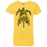 T-Shirts Vibrant Yellow / YXS OURS IS THE FURY Girls Premium T-Shirt