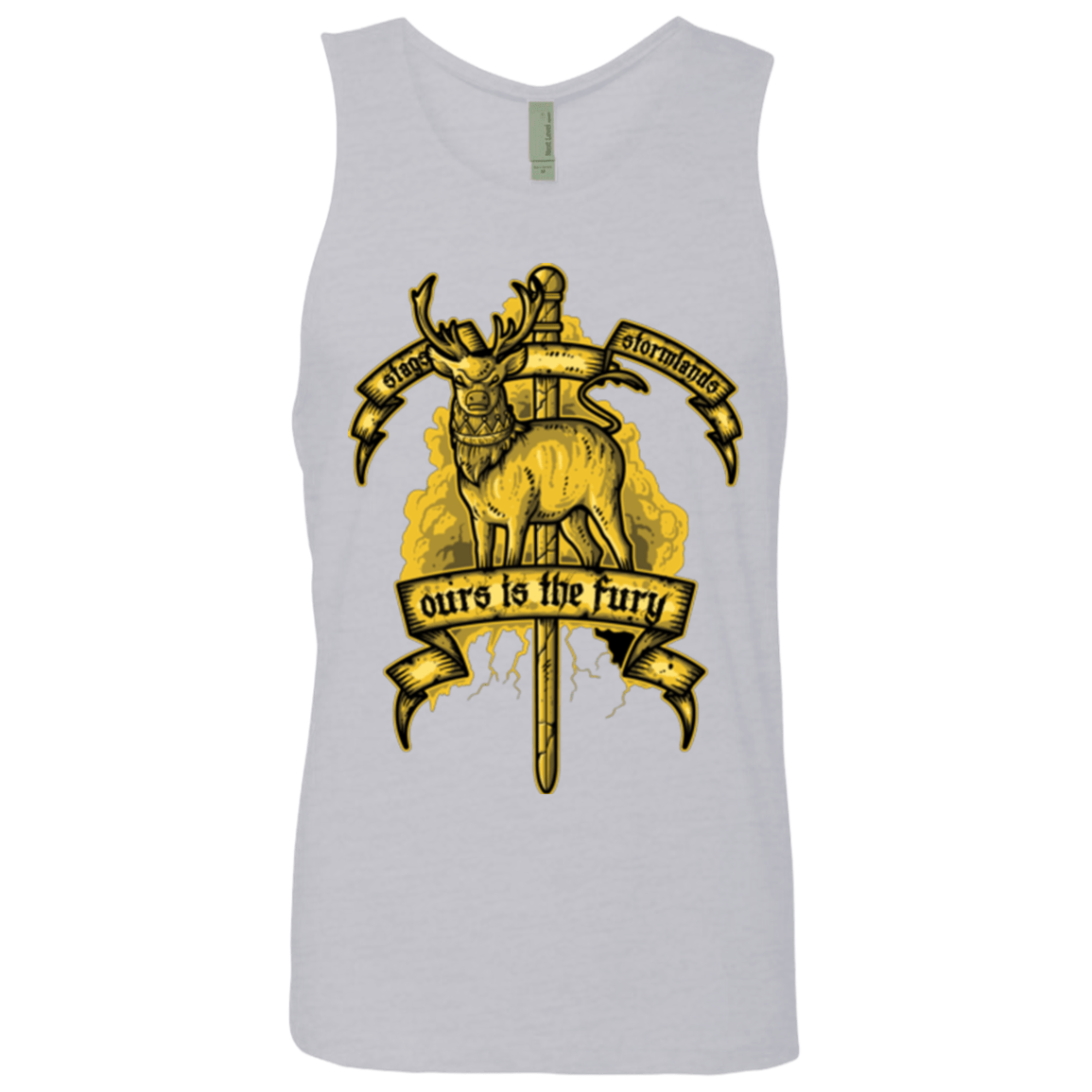 T-Shirts Heather Grey / Small OURS IS THE FURY Men's Premium Tank Top