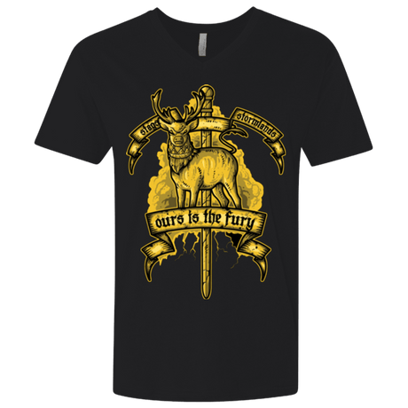 T-Shirts Black / X-Small OURS IS THE FURY Men's Premium V-Neck
