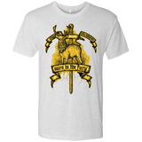 T-Shirts Heather White / Small OURS IS THE FURY Men's Triblend T-Shirt