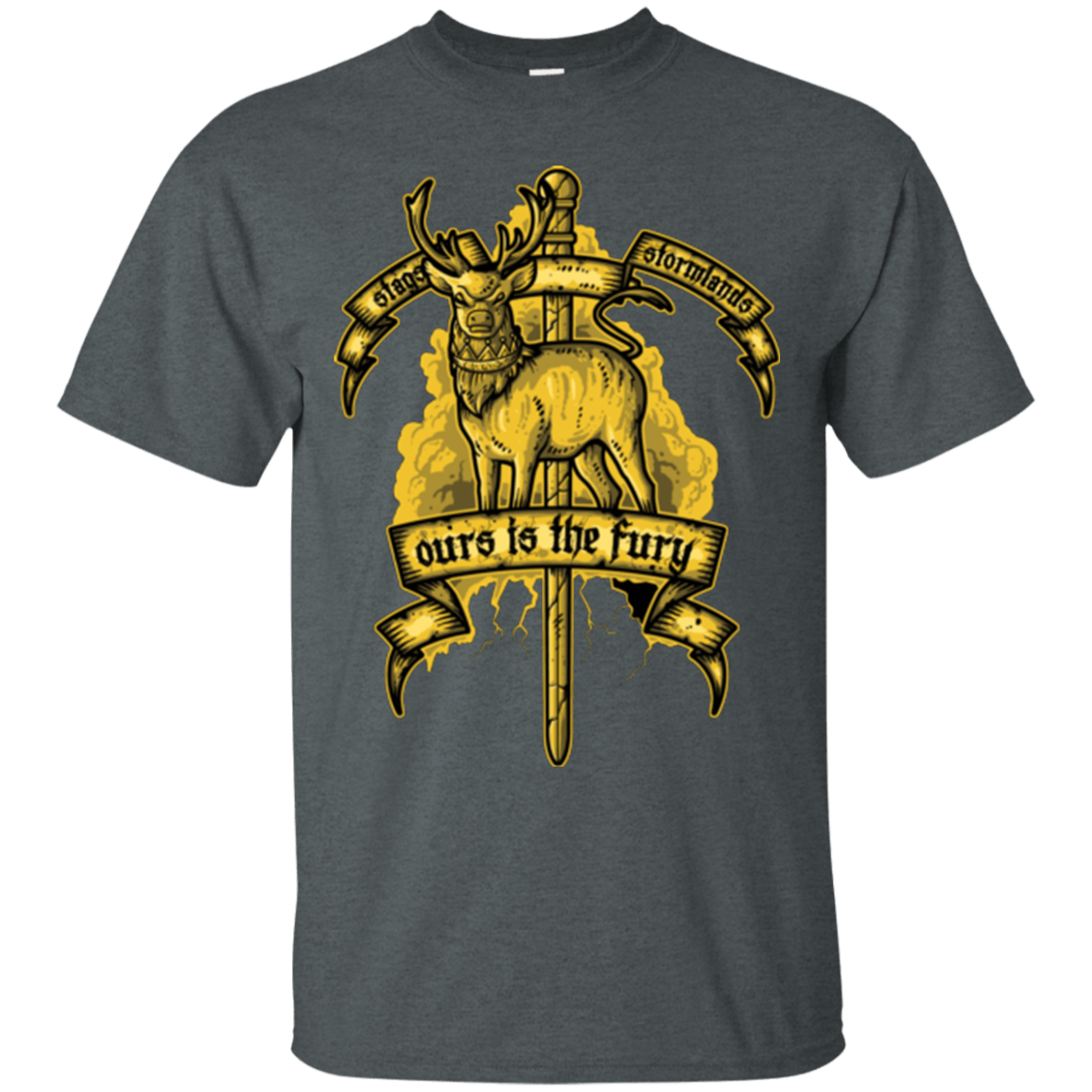 T-Shirts Dark Heather / Small OURS IS THE FURY T-Shirt