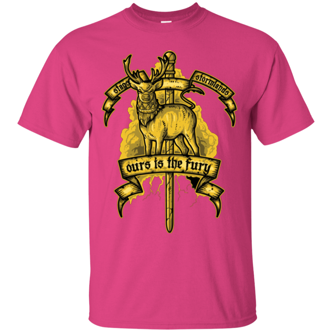 T-Shirts Heliconia / Small OURS IS THE FURY T-Shirt