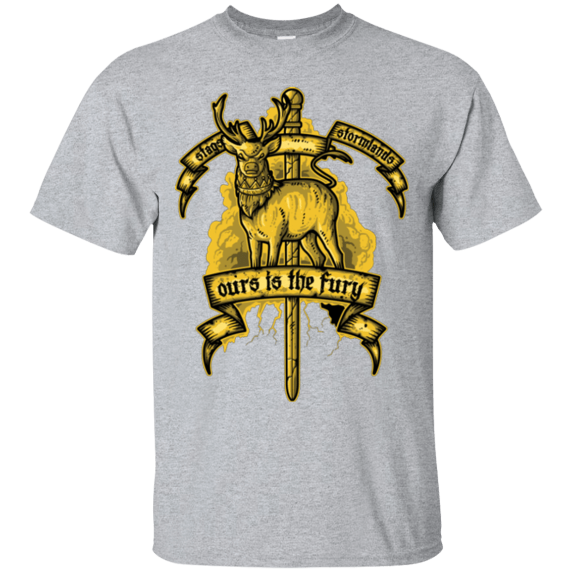 T-Shirts Sport Grey / Small OURS IS THE FURY T-Shirt