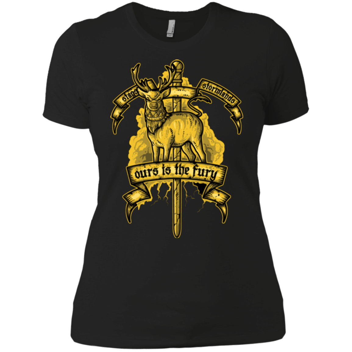 T-Shirts Black / X-Small OURS IS THE FURY Women's Premium T-Shirt