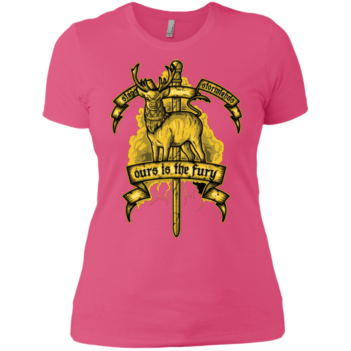 T-Shirts Hot Pink / X-Small OURS IS THE FURY Women's Premium T-Shirt