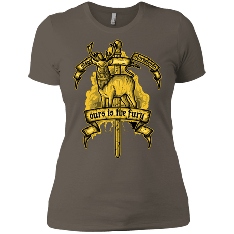 T-Shirts Warm Grey / X-Small OURS IS THE FURY Women's Premium T-Shirt