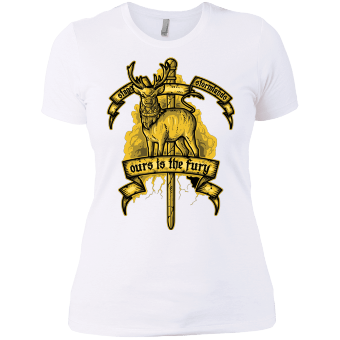 T-Shirts White / X-Small OURS IS THE FURY Women's Premium T-Shirt