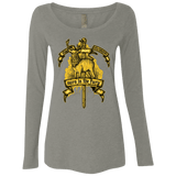 T-Shirts Venetian Grey / Small OURS IS THE FURY Women's Triblend Long Sleeve Shirt