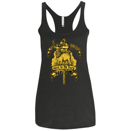 T-Shirts Vintage Black / X-Small OURS IS THE FURY Women's Triblend Racerback Tank