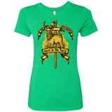 T-Shirts Envy / Small OURS IS THE FURY Women's Triblend T-Shirt
