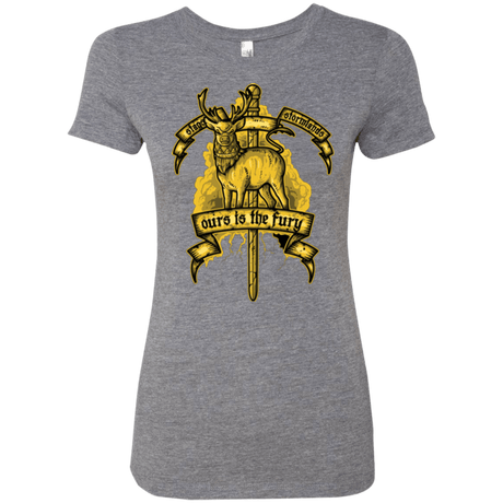 T-Shirts Premium Heather / Small OURS IS THE FURY Women's Triblend T-Shirt