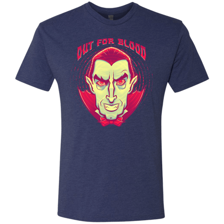 T-Shirts Vintage Navy / Small OUT FOR BLOOD Men's Triblend T-Shirt