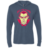 OUT FOR BLOOD Triblend Long Sleeve Hoodie Tee