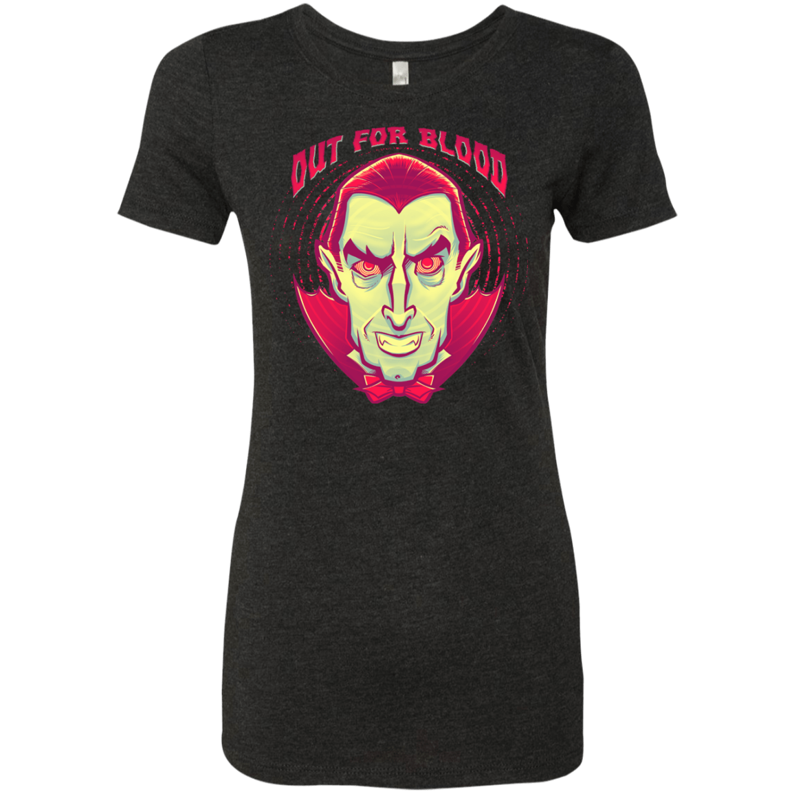 T-Shirts Vintage Black / Small OUT FOR BLOOD Women's Triblend T-Shirt