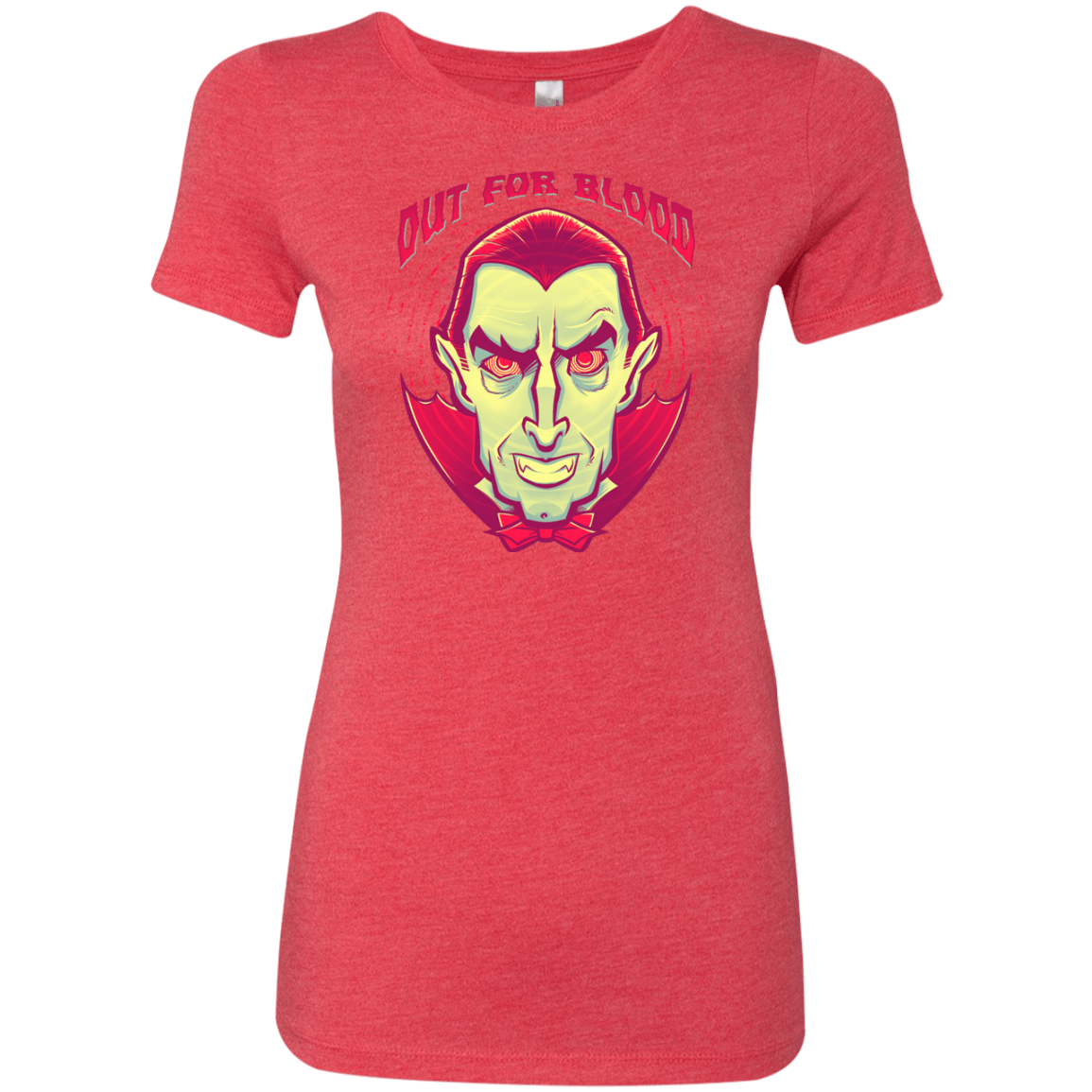 T-Shirts Vintage Red / Small OUT FOR BLOOD Women's Triblend T-Shirt