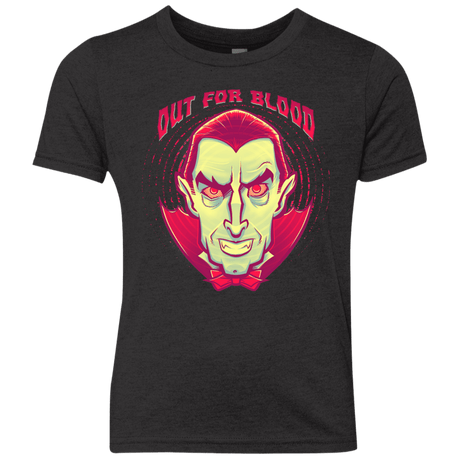 T-Shirts Vintage Black / YXS OUT FOR BLOOD Youth Triblend T-Shirt