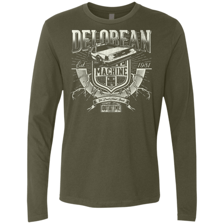 T-Shirts Military Green / Small Outa Time Men's Premium Long Sleeve
