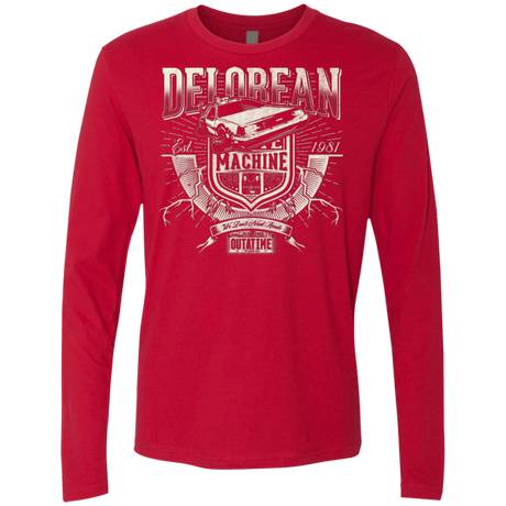 T-Shirts Red / Small Outa Time Men's Premium Long Sleeve