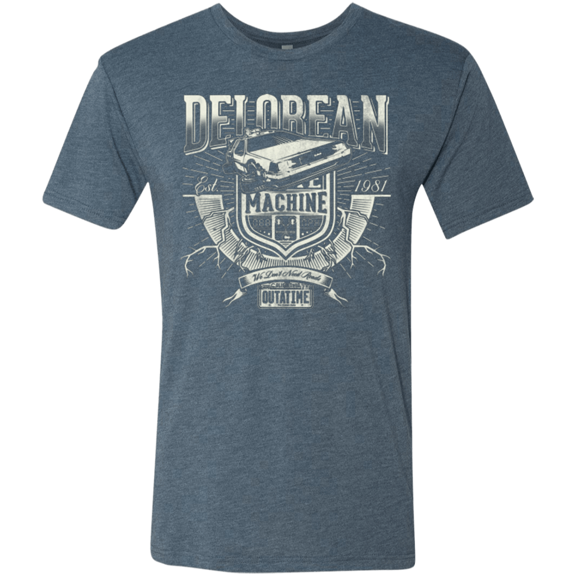 T-Shirts Indigo / Small Outa Time Men's Triblend T-Shirt