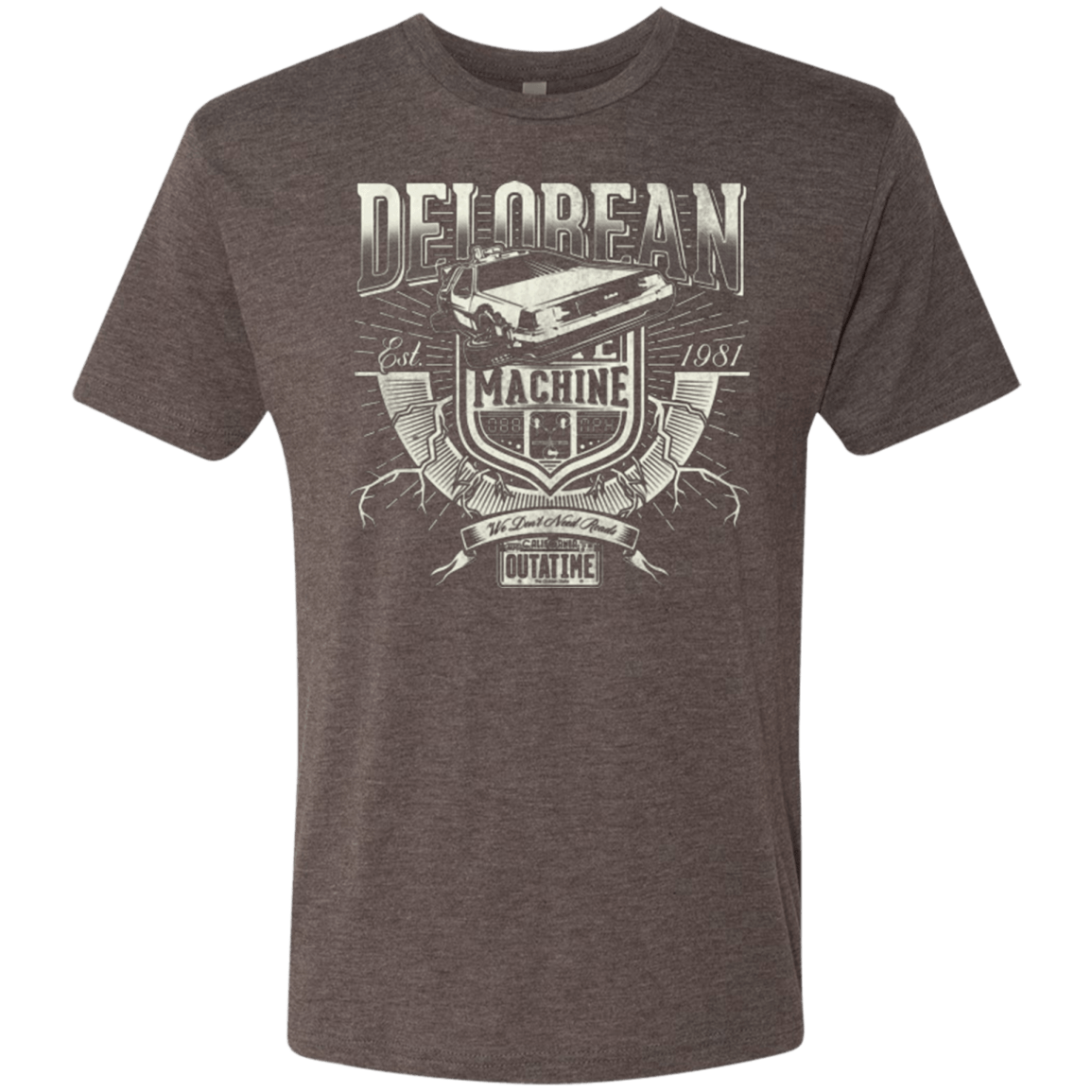 T-Shirts Macchiato / Small Outa Time Men's Triblend T-Shirt