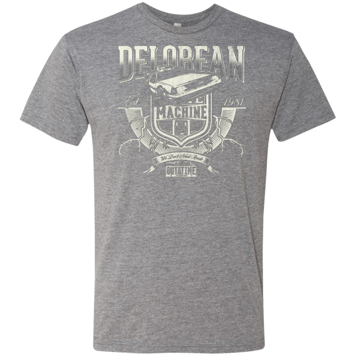 T-Shirts Premium Heather / Small Outa Time Men's Triblend T-Shirt