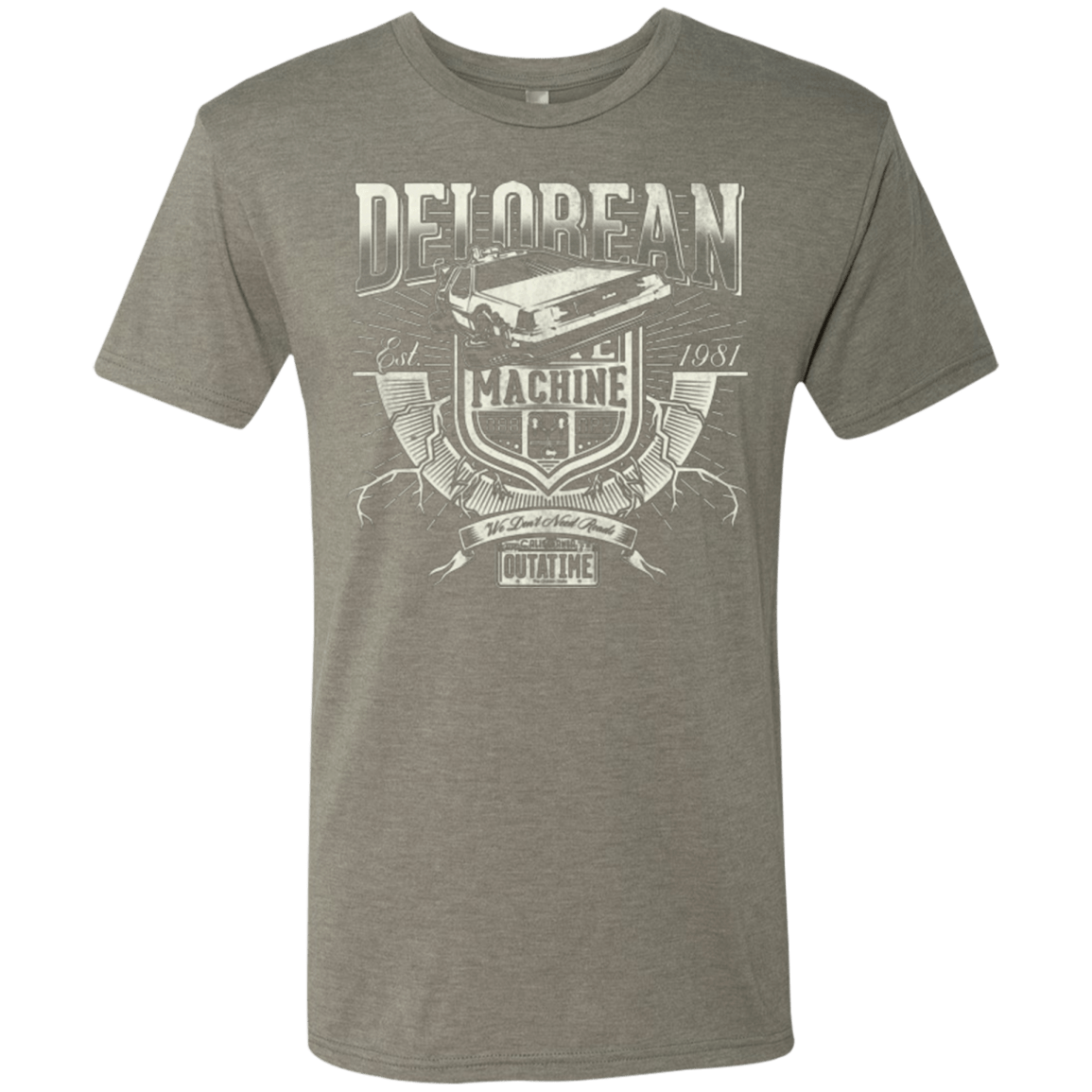 T-Shirts Venetian Grey / Small Outa Time Men's Triblend T-Shirt