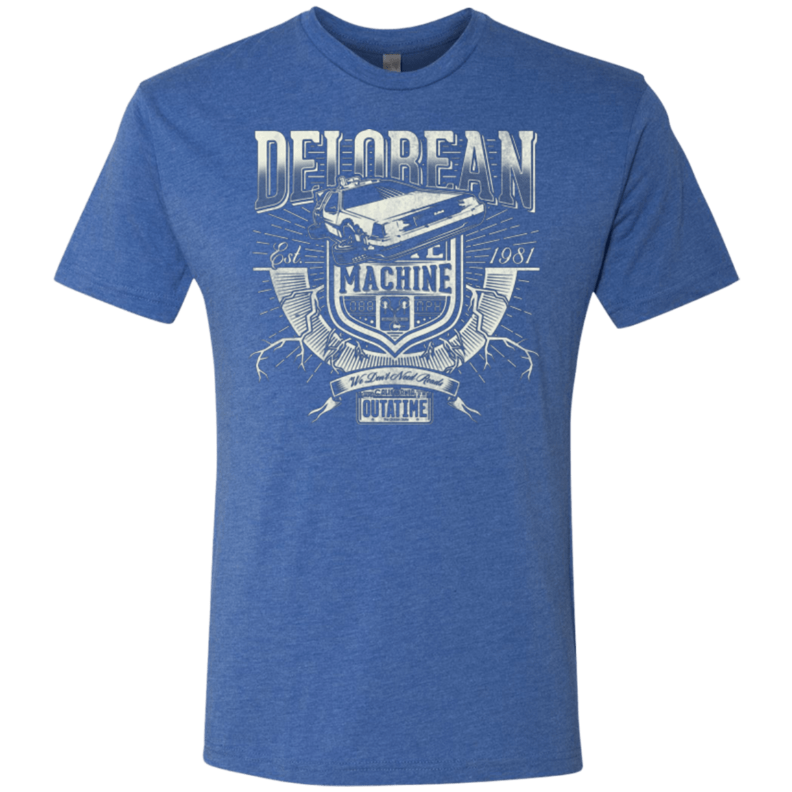 T-Shirts Vintage Royal / Small Outa Time Men's Triblend T-Shirt