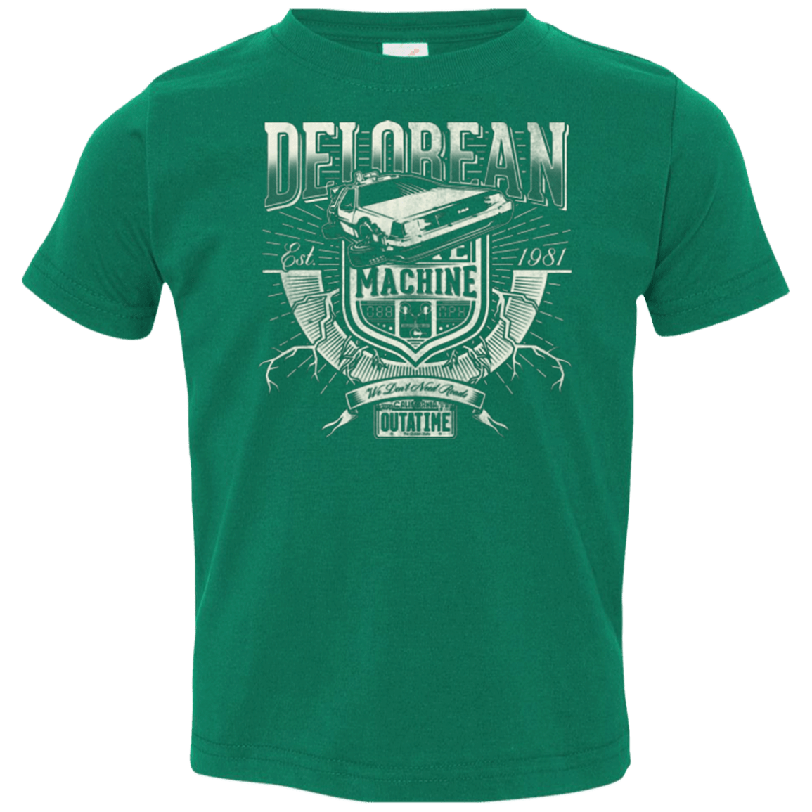 T-Shirts Kelly / 2T Outa Time Toddler Premium T-Shirt