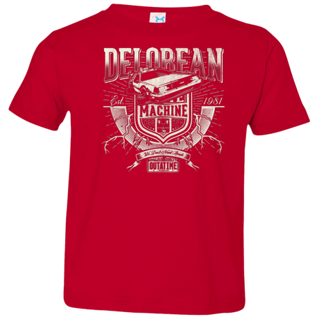 T-Shirts Red / 2T Outa Time Toddler Premium T-Shirt