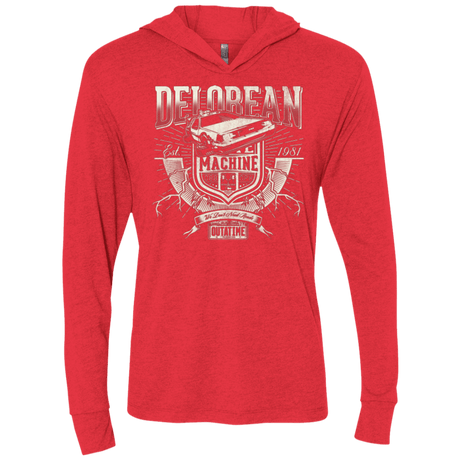 T-Shirts Vintage Red / X-Small Outa Time Triblend Long Sleeve Hoodie Tee