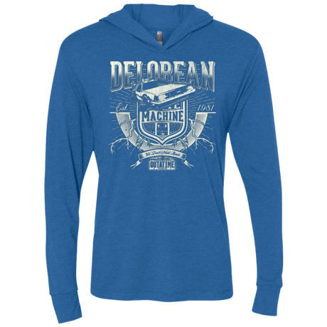 T-Shirts Vintage Royal / X-Small Outa Time Triblend Long Sleeve Hoodie Tee