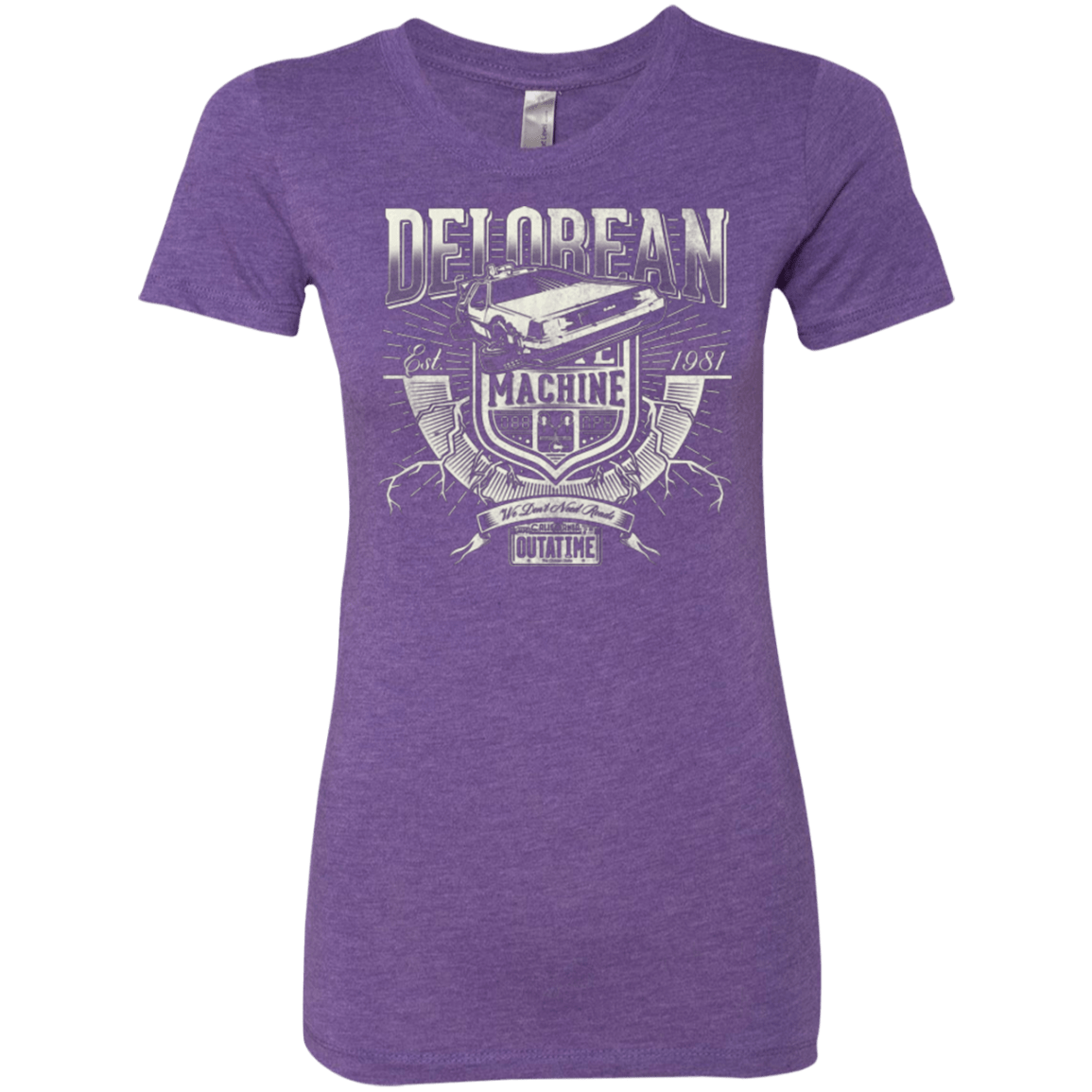 T-Shirts Purple Rush / Small Outa Time Women's Triblend T-Shirt