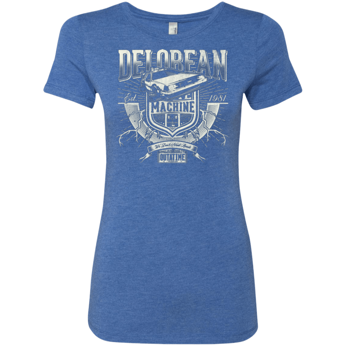 T-Shirts Vintage Royal / Small Outa Time Women's Triblend T-Shirt