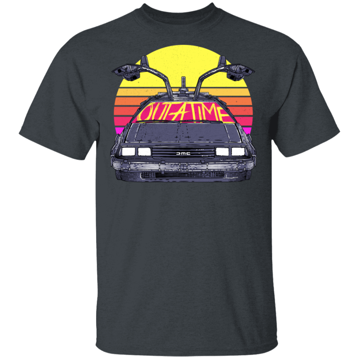 T-Shirts Dark Heather / S Outatime In The 80s T-Shirt