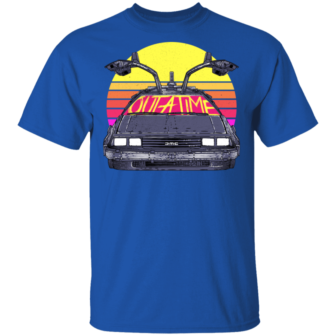 T-Shirts Royal / S Outatime In The 80s T-Shirt