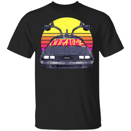 T-Shirts Black / YXS Outatime In The 80s Youth T-Shirt
