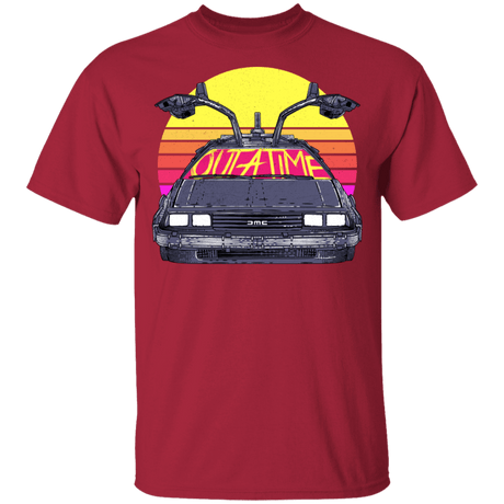T-Shirts Cardinal / YXS Outatime In The 80s Youth T-Shirt