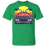 T-Shirts Irish Green / YXS Outatime In The 80s Youth T-Shirt