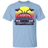 T-Shirts Light Blue / YXS Outatime In The 80s Youth T-Shirt