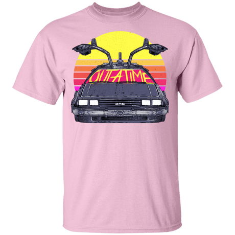 T-Shirts Light Pink / YXS Outatime In The 80s Youth T-Shirt