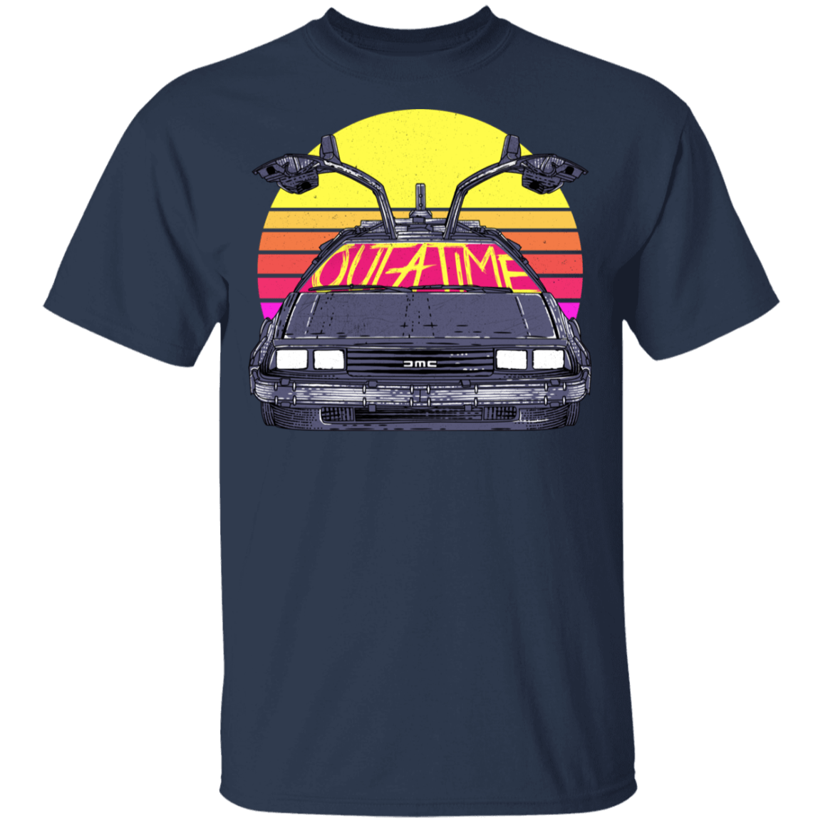 T-Shirts Navy / YXS Outatime In The 80s Youth T-Shirt