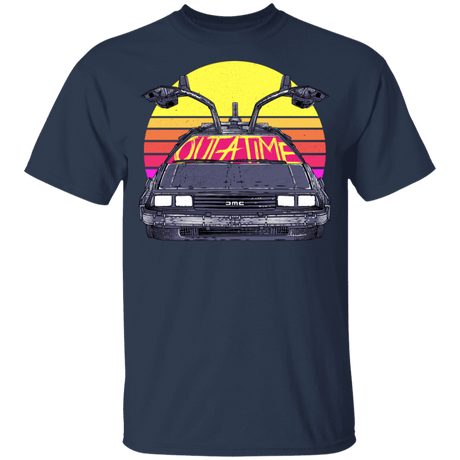 T-Shirts Navy / YXS Outatime In The 80s Youth T-Shirt