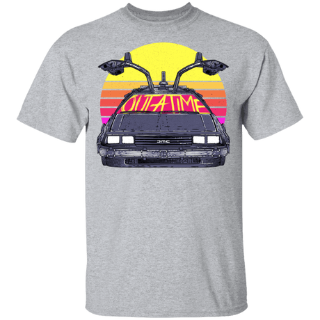 T-Shirts Sport Grey / YXS Outatime In The 80s Youth T-Shirt