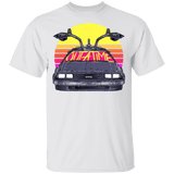 T-Shirts White / YXS Outatime In The 80s Youth T-Shirt